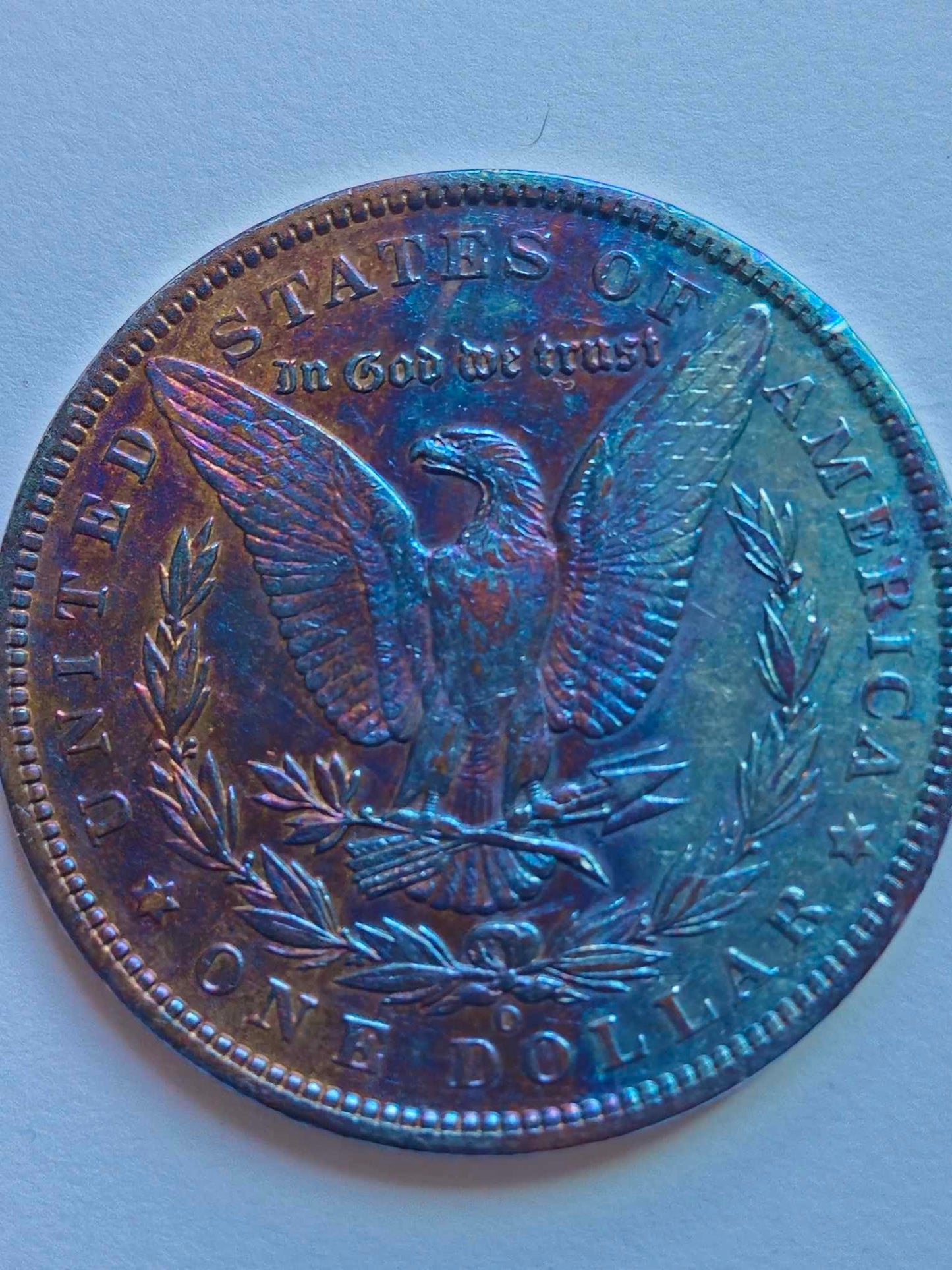 1891 O Morgan Dollar Monster Toned - ErrorsandOddities33