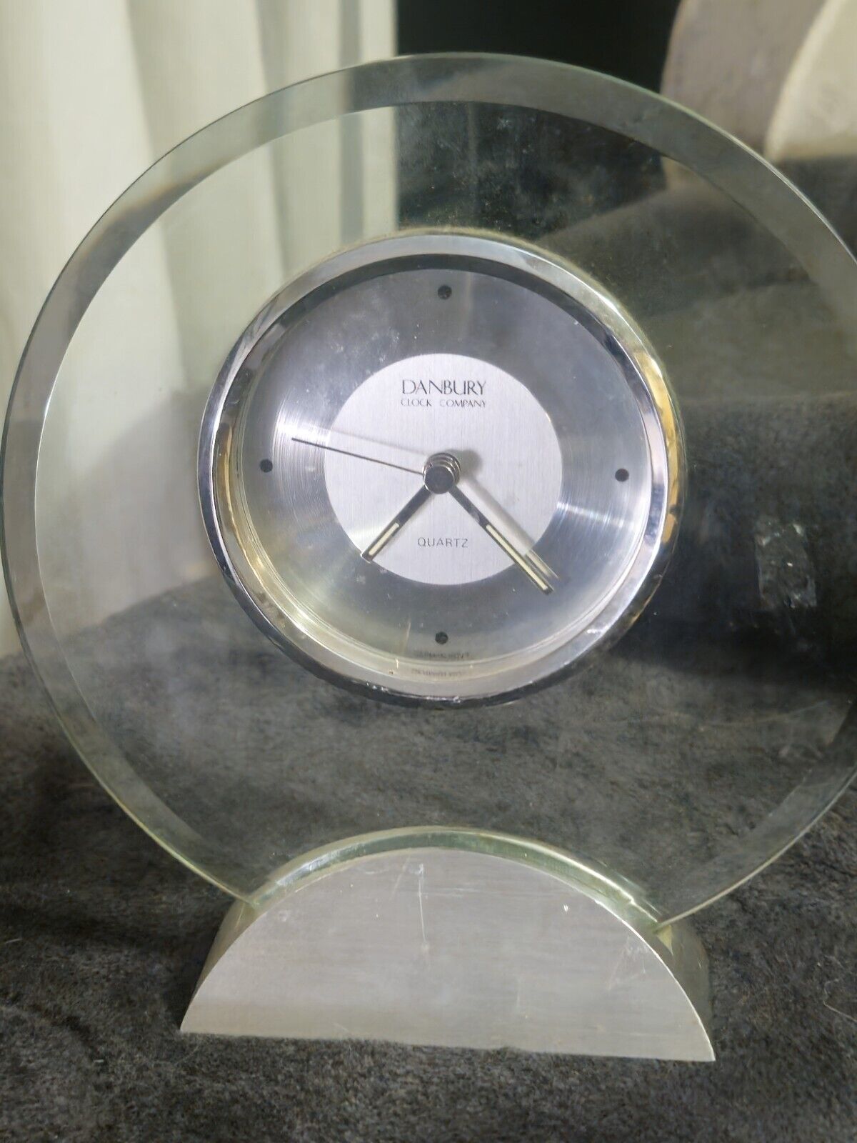 Danbury Clock And Paperweight