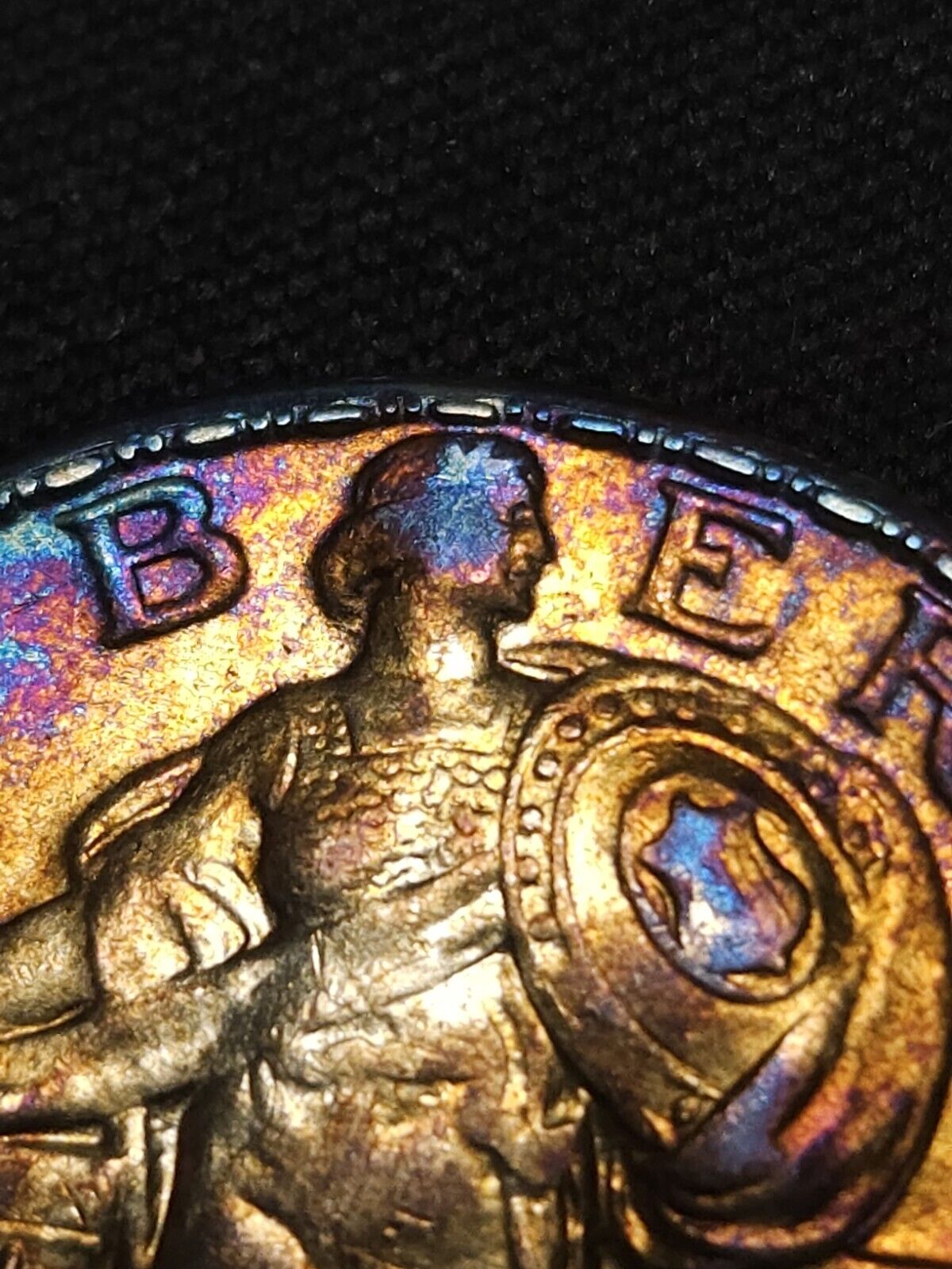 1929 D Standing Liberty Monster Toned