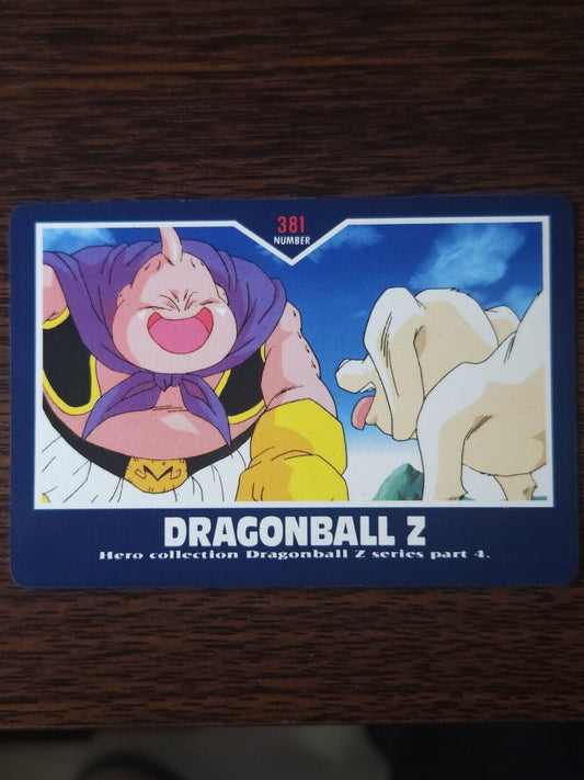 Dragonball Z Hero Collection Card #381 Errors & Oddities