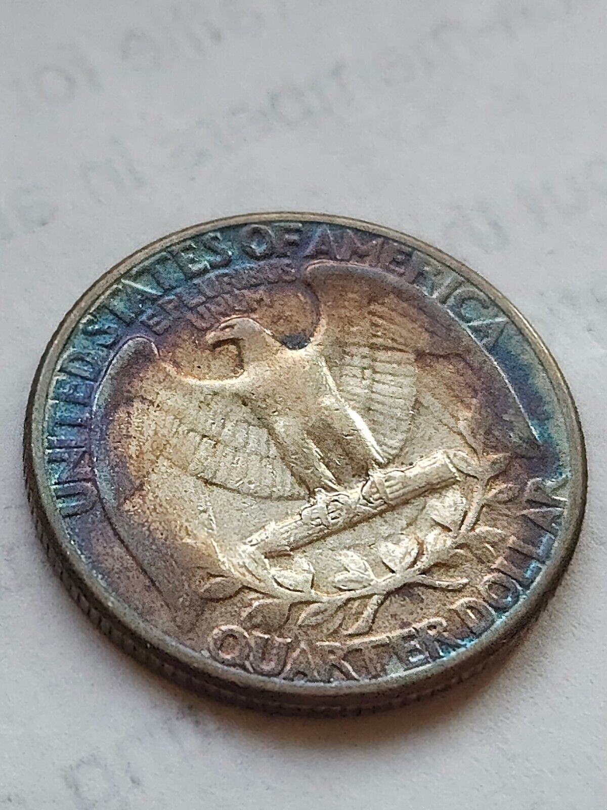 1932 Washington 25c Monster Toned