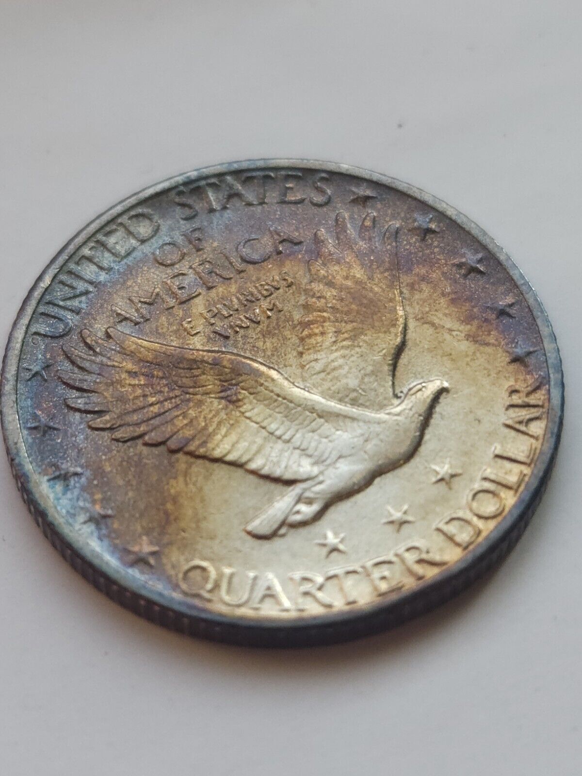 1929 S Standing Liberty Bu Monster Toned