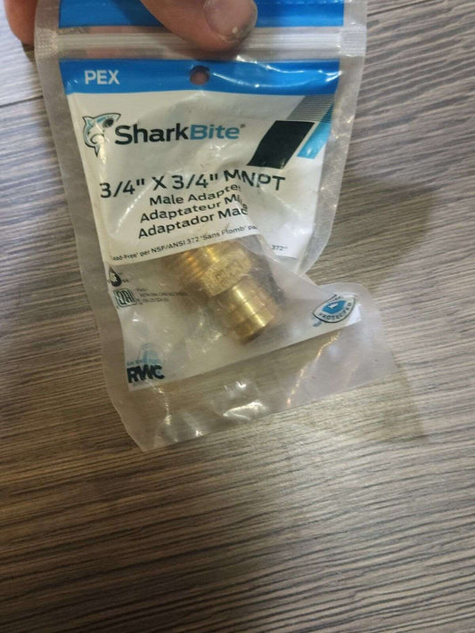 SharkBite UC138LFA 3/4" x 1/2" Male Adapter PEX