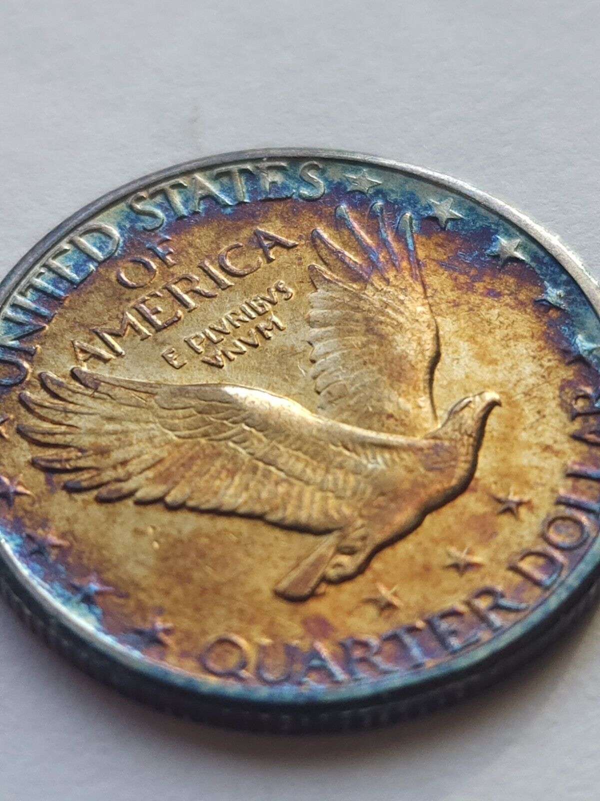 1929 D Standing Liberty Monster Toned