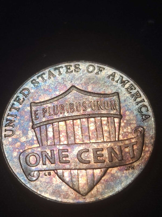 2014 Lincoln Shield Cent Toned