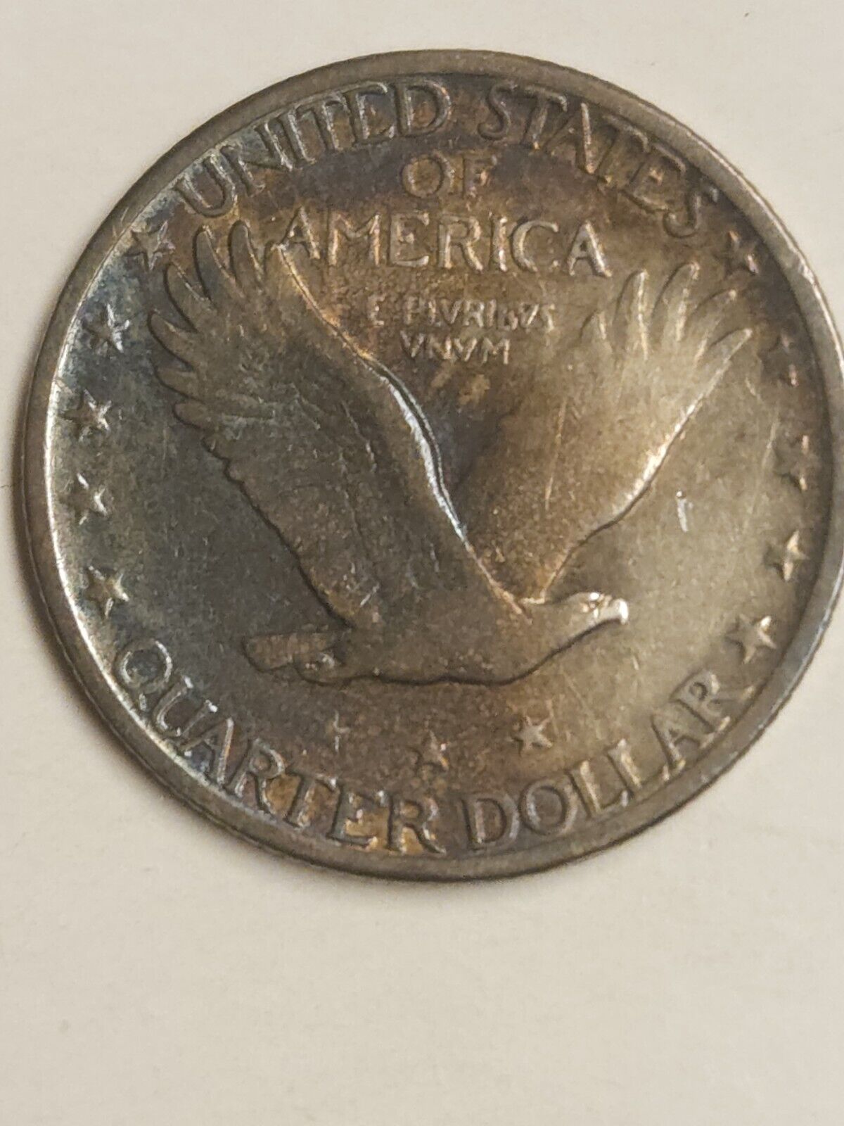 1926 S Standing Liberty Monster Toned