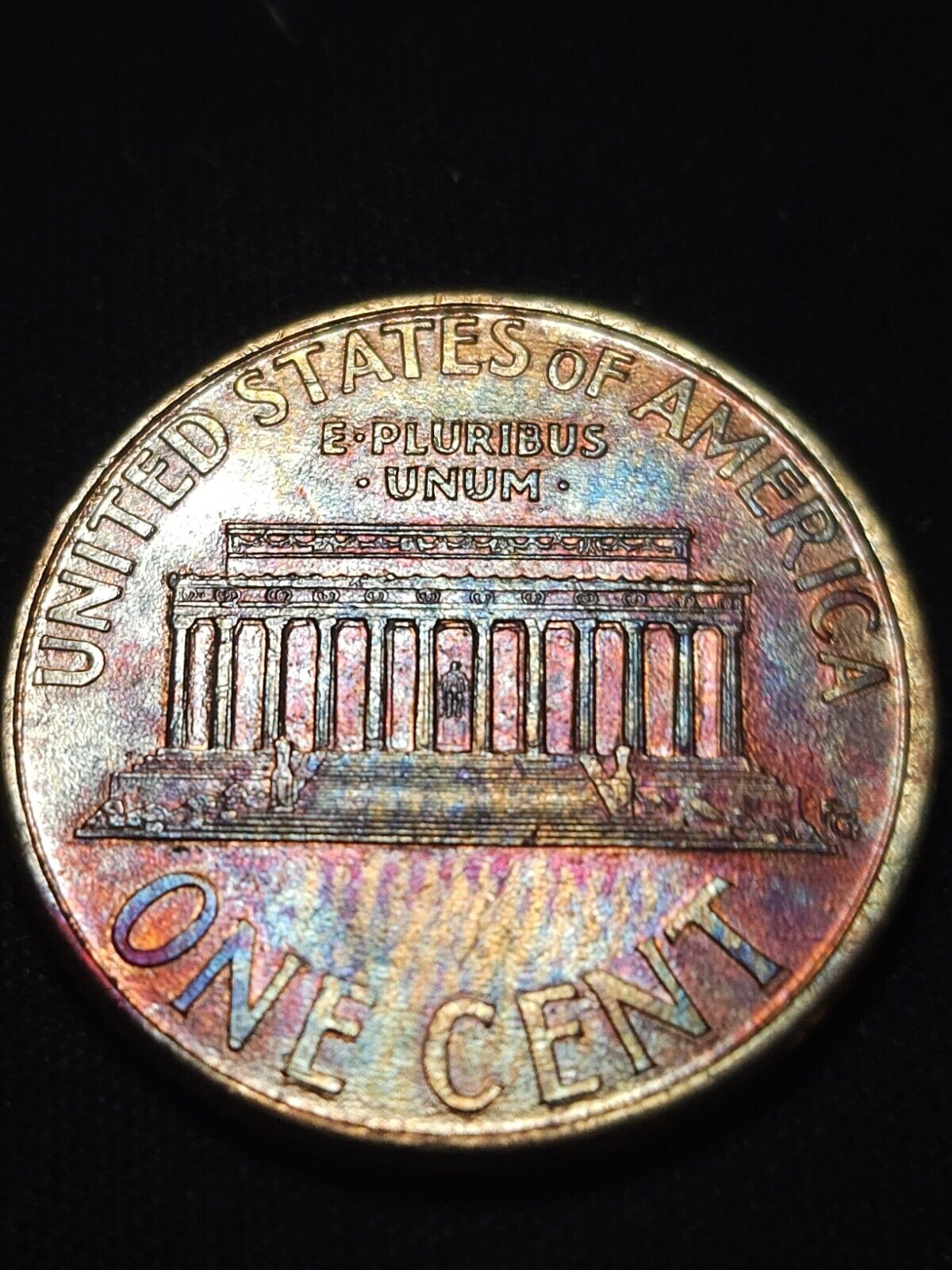 1995 D Lincoln Memorial Cent Bu Toner Errors & Oddities