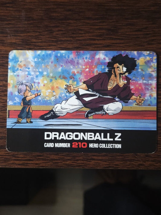 Dragonball Z Hero Collection Card #210 Errors & Oddities