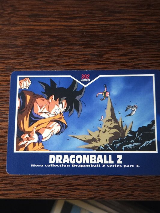 Dragon Ball Z 1995 Hero Collection Series 4  Artbox #392 Errors & Oddities