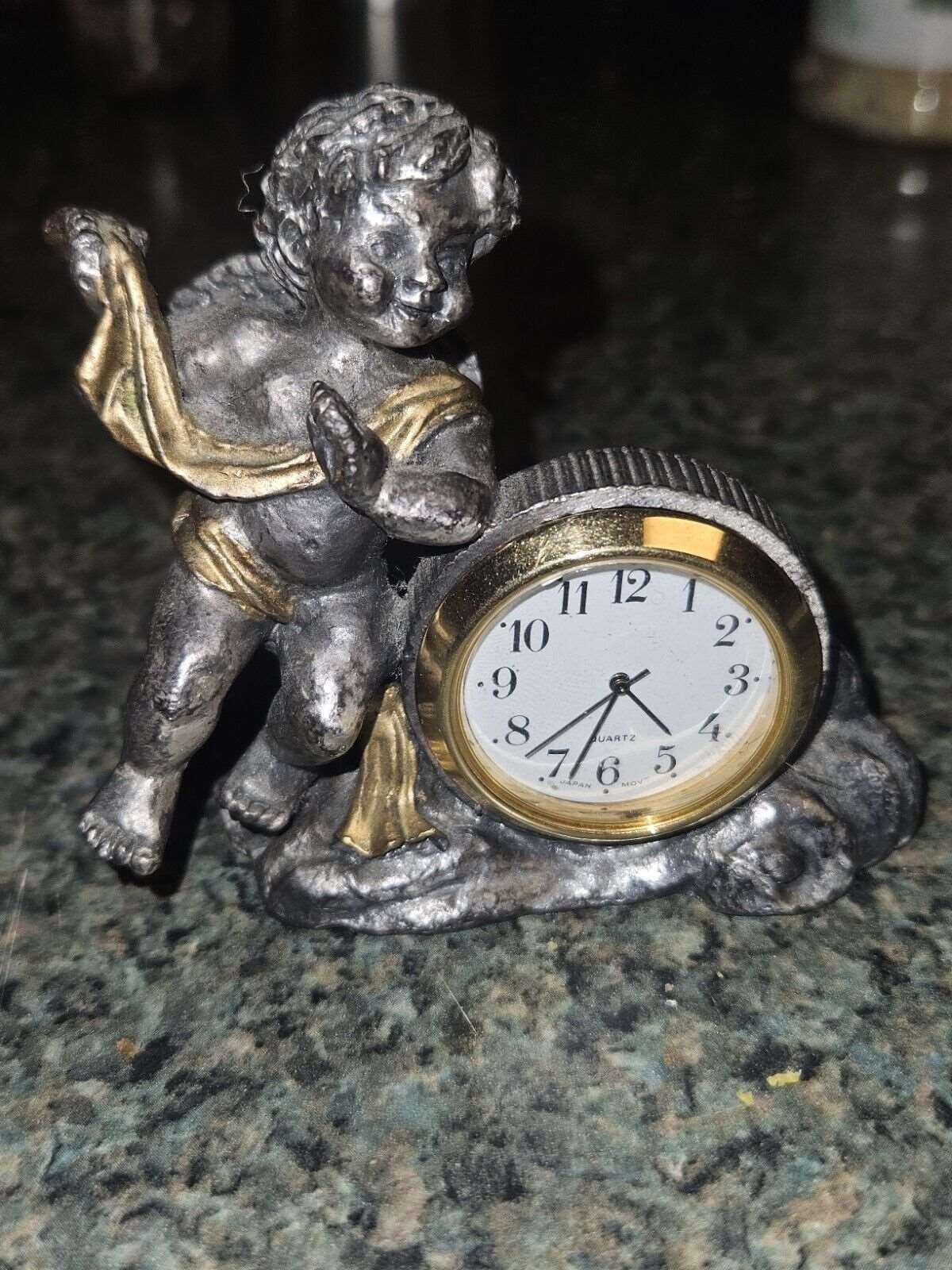 1994 Spi Mini Cherub Quartz Clock