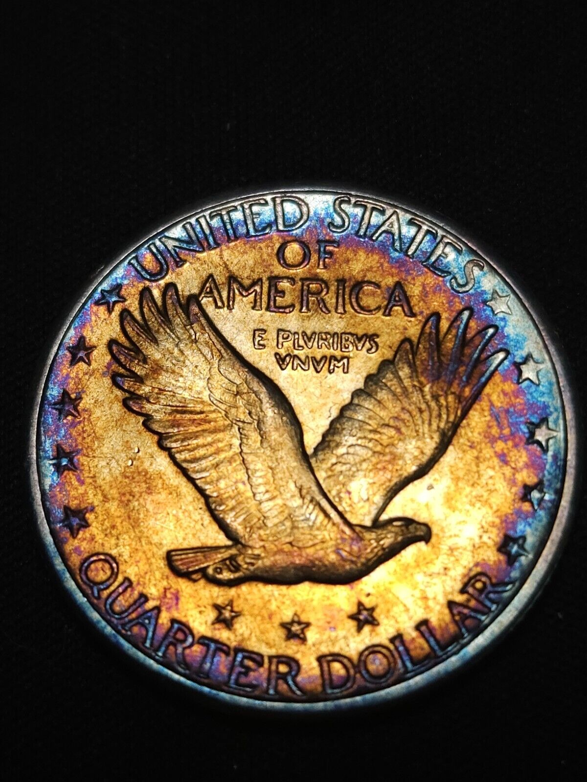 1929 D Standing Liberty Monster Toned