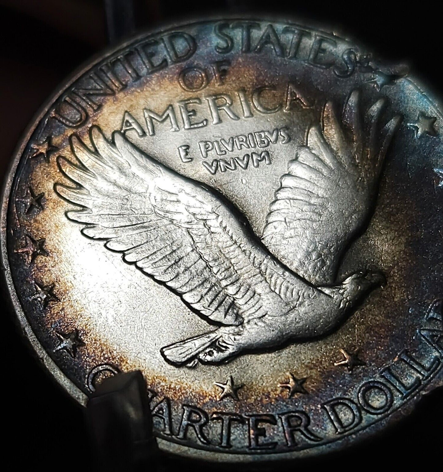 1930 Standing Liberty Quarte Monster Toned