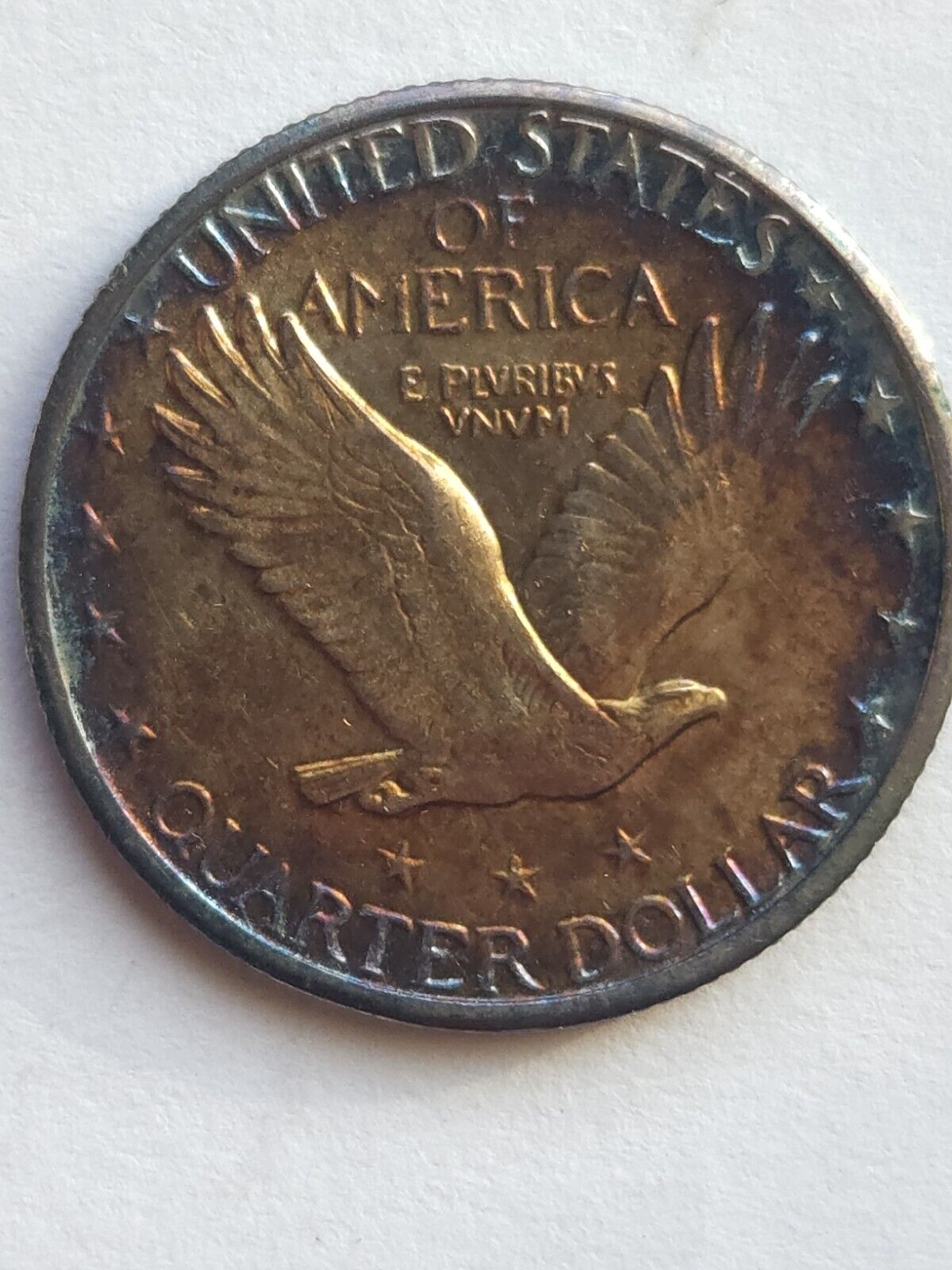 1929 D Standing Liberty Monster Toned