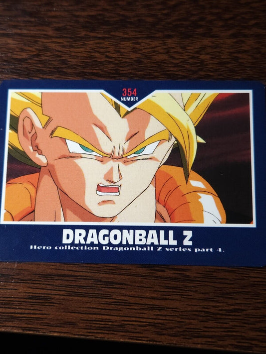 Dragon Ball Z 1995 Hero Collection Series 4  Artbox #354 Errors & Oddities