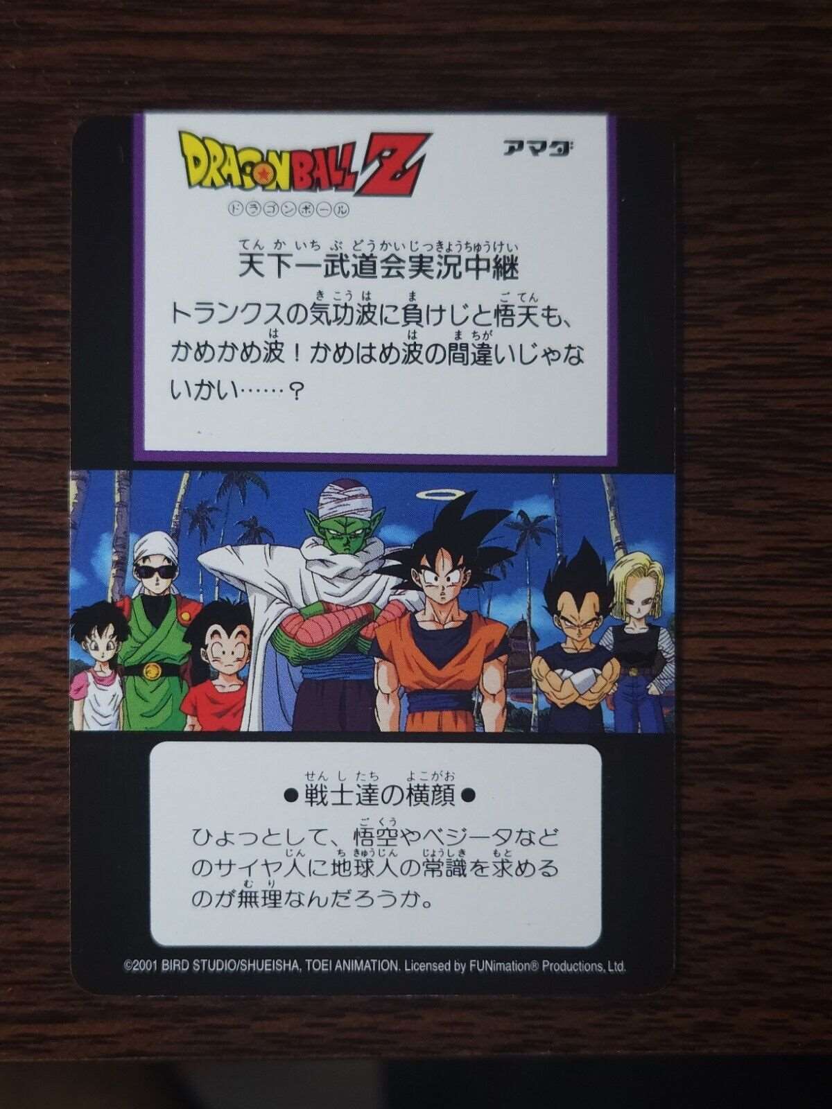 162 Dragonball Z Funimation Hero Collection Trading Card TCG CCG