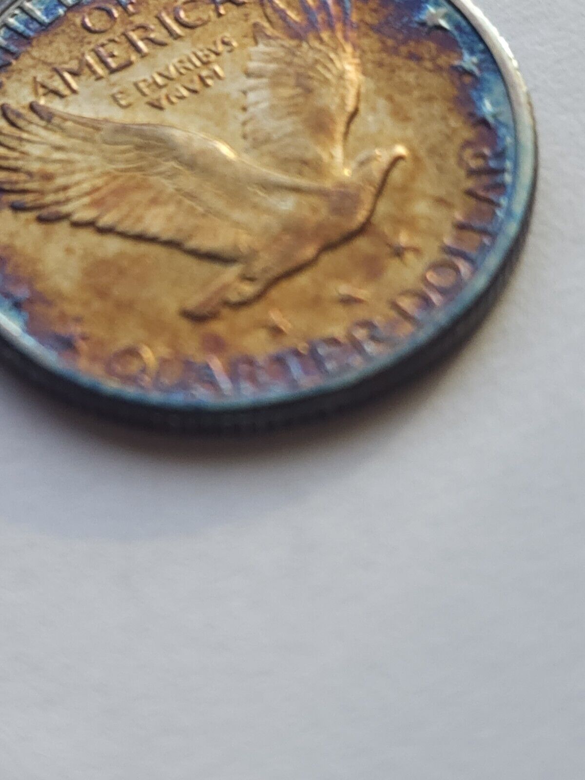 1929 D Standing Liberty Monster Toned