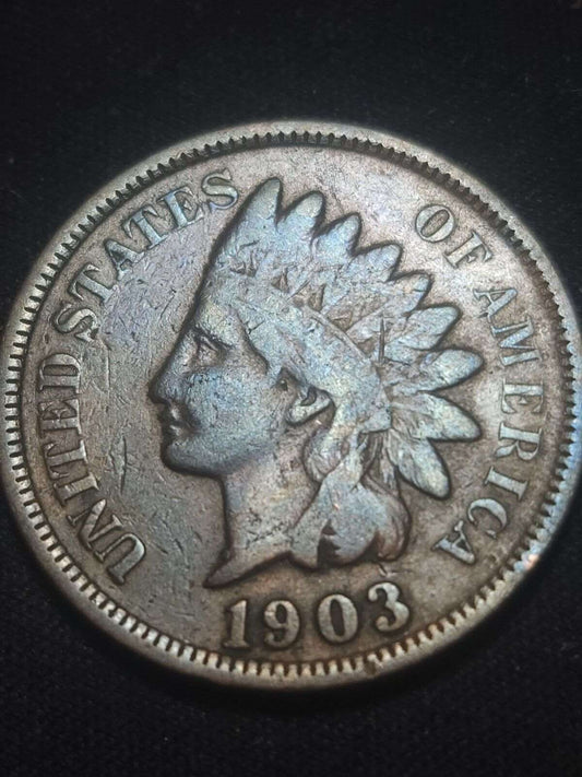 1903 1C RB Indian Cent