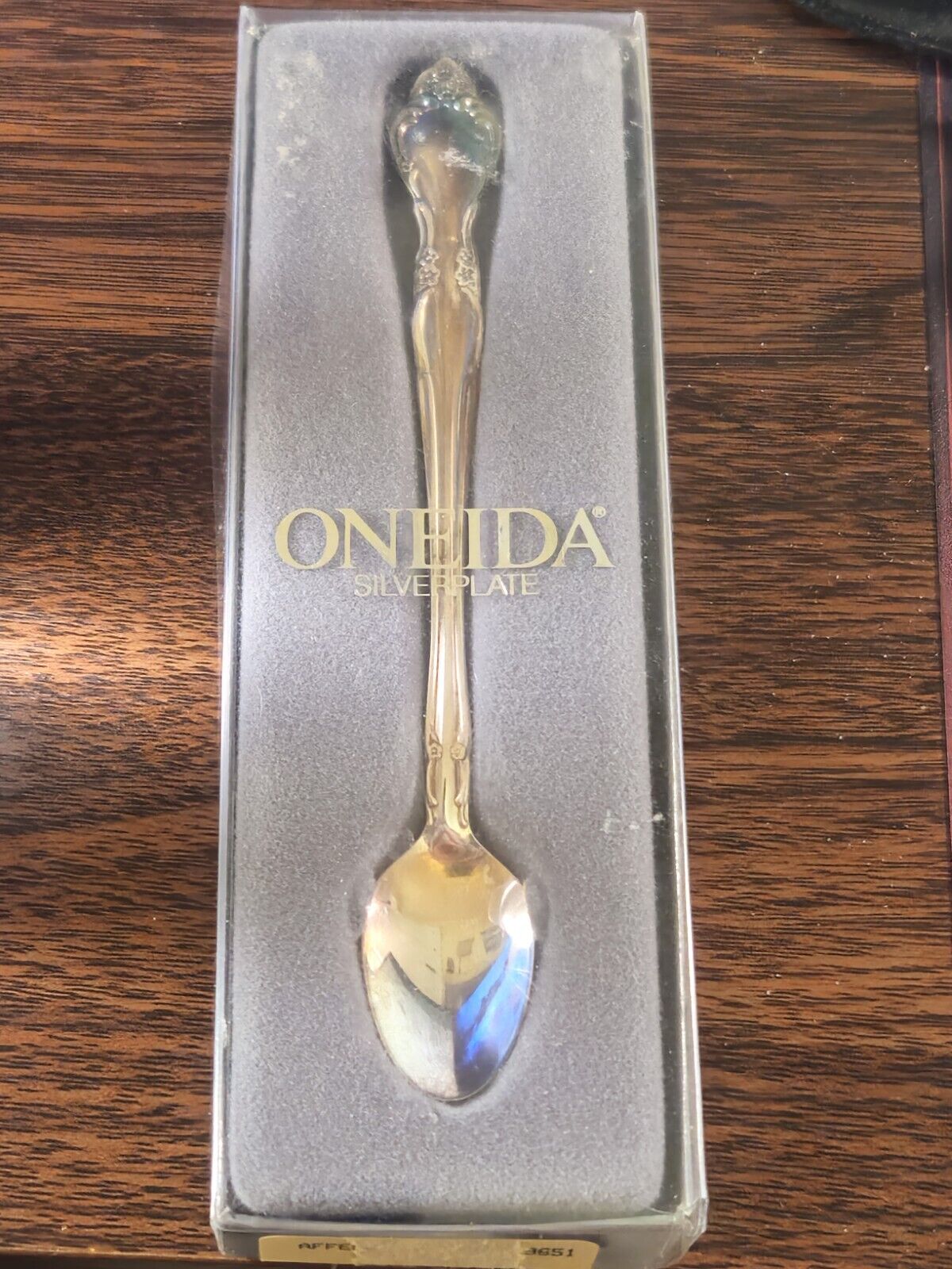 Oneida Affection Feeder Silver Plated Baby Spoon Made In Usa ONEIDA